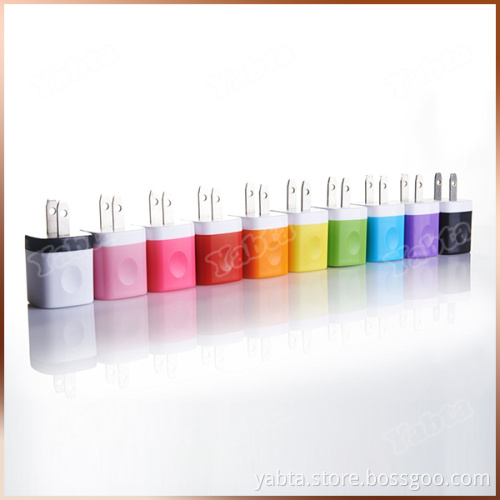 Finger Mark Single USB For Iphone USB Wall Travel Charger 1A